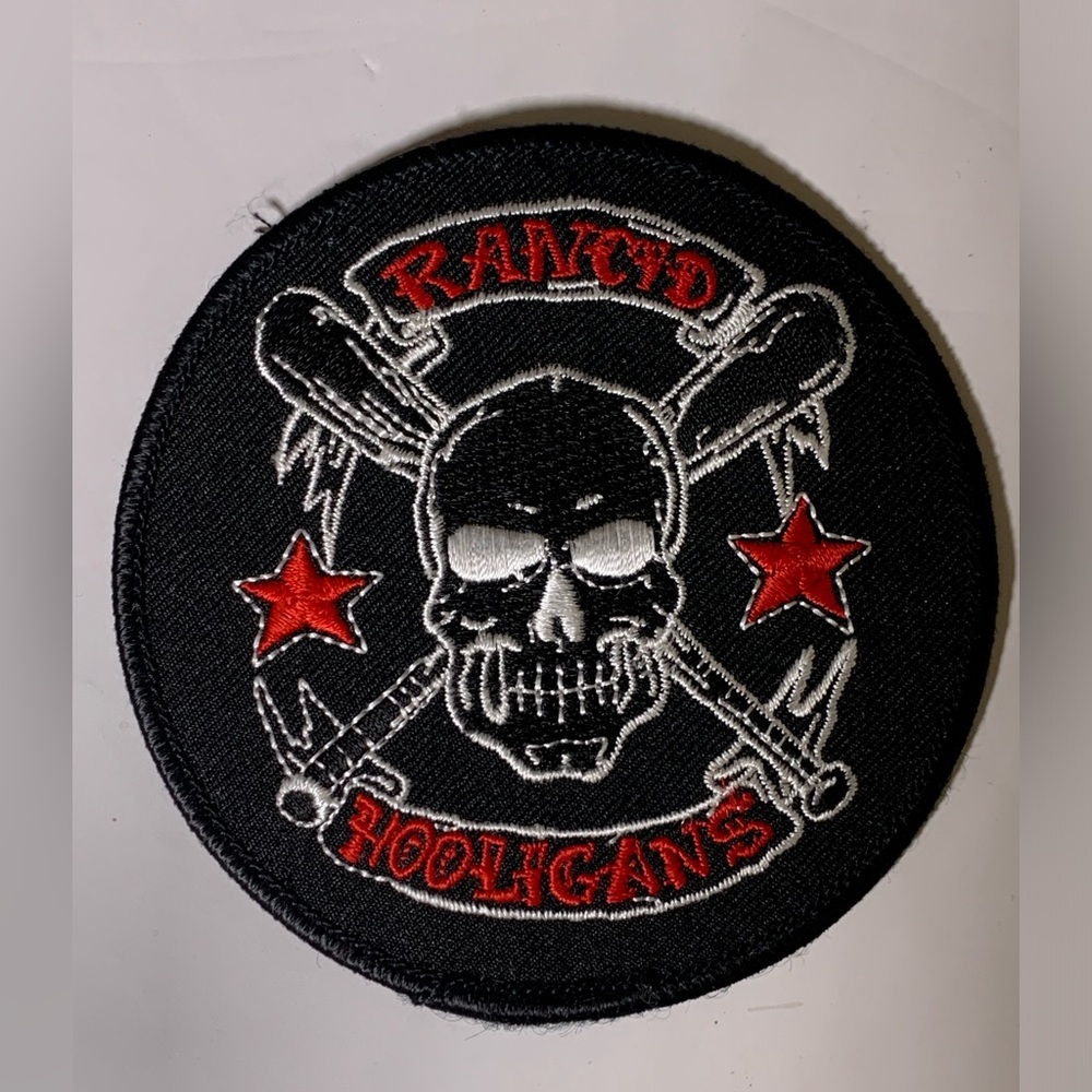 Rancid hooligans band patch